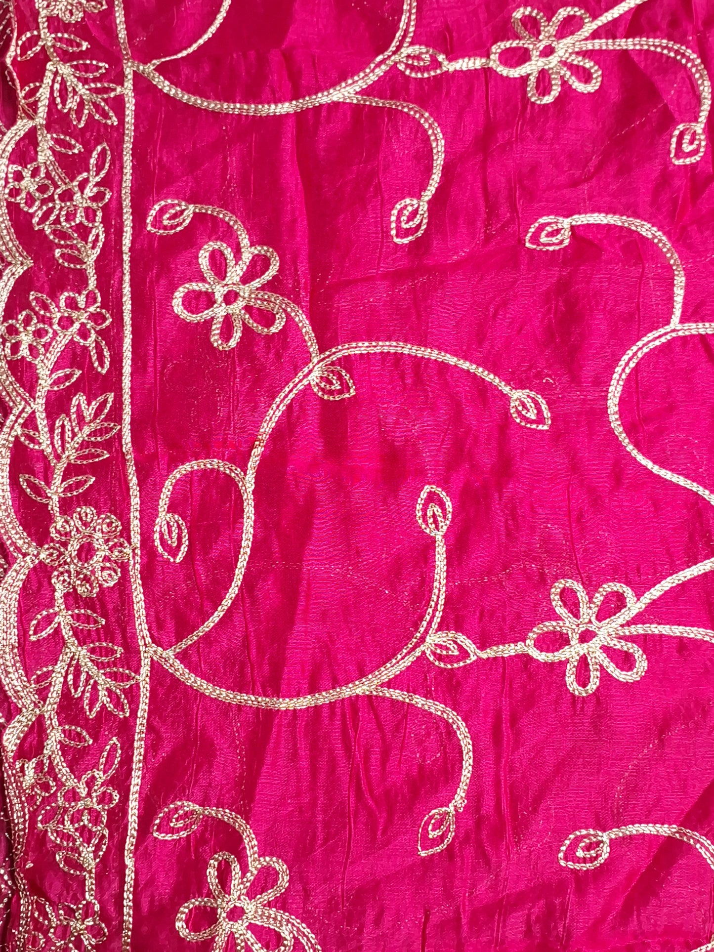 Pink Colour Banarasi Unstitched Suit Fabric with Dupatta