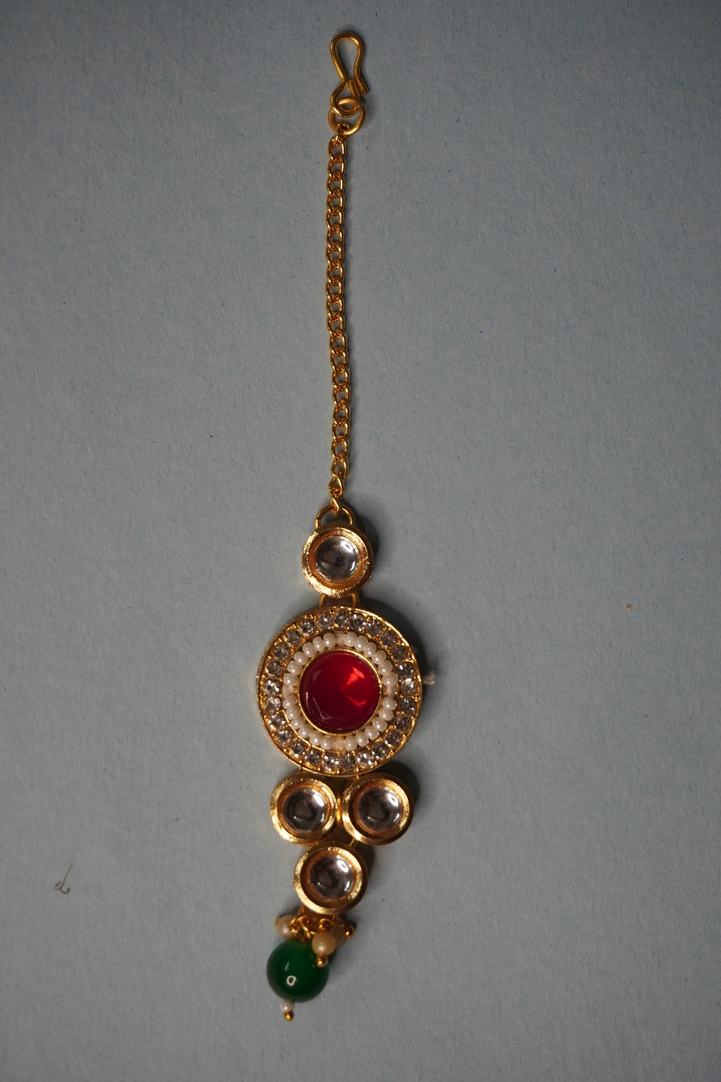 kundan Gold Plated Choker Necklace with Earring