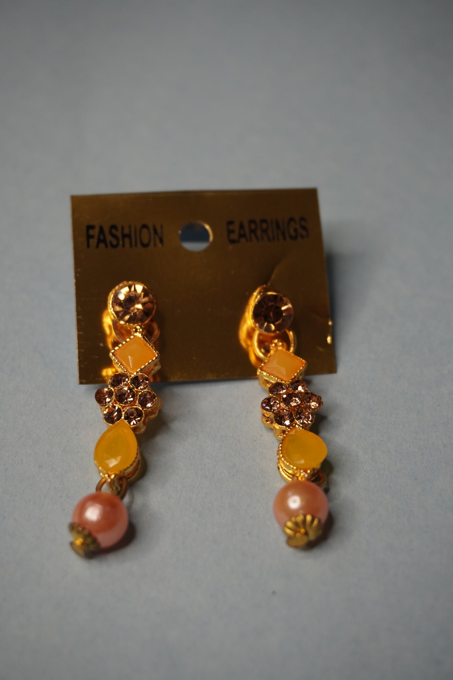 Multi Colour Kundan Necklace with Earring