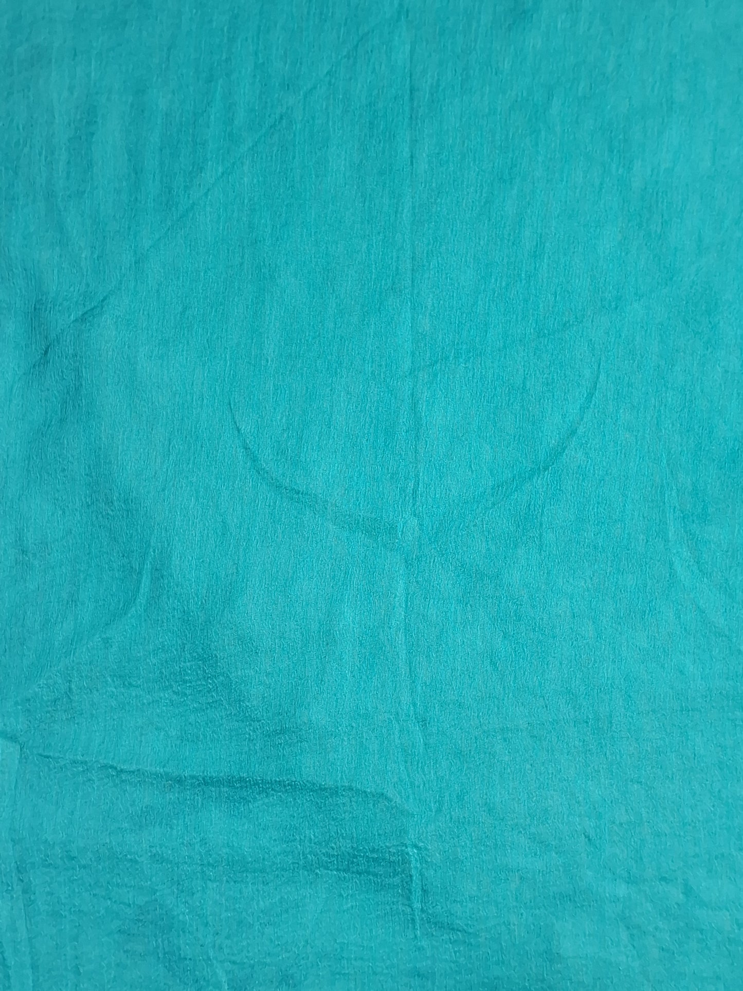 Turquoise Blue Colour Unstitched Suit Cotton Fabric with Dupatta