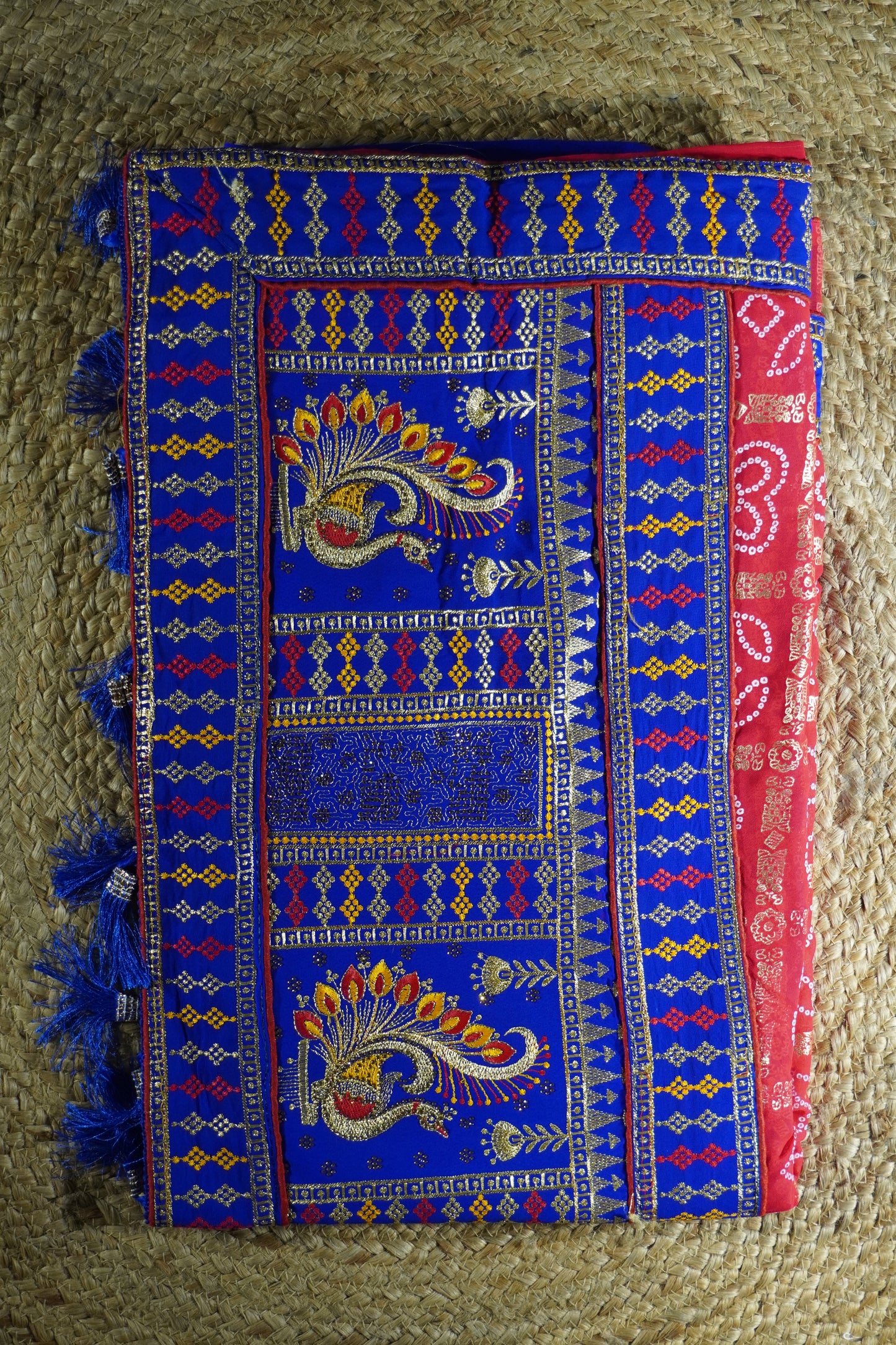 GharChola Print georgette Saree